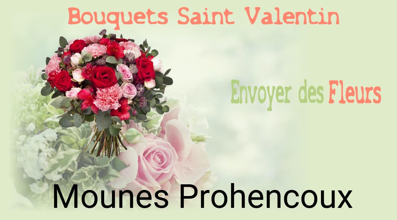 Roses de Saint-Valentin livrées à Mounes-Prohencoux